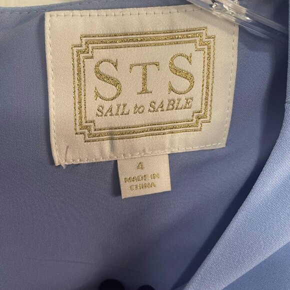 Sail to Sable Blue Dress - Picture 3 of 9